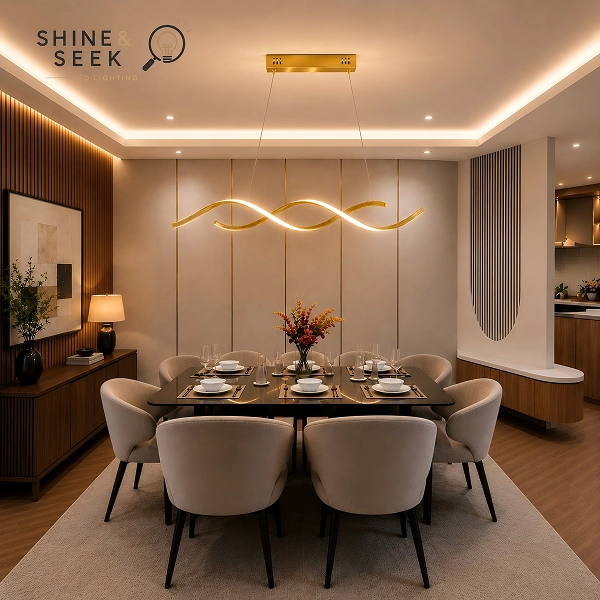 INFINTY WAVE PENDANT LIGHT L 1